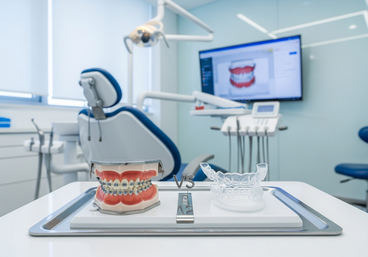 Antalya'da Diş Teli mi Şeffaf Plak mı? Karar Rehberiniz