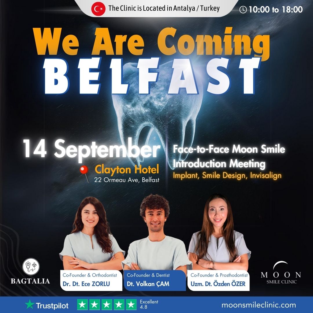 Free Face-to-Face Dental Meet up with Moon Smile Clinic in Belfast on September 14th